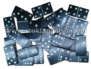 Domino Talar Mini Boy 3 cm Siyah