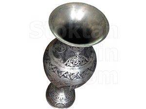 Vazo ve emsiyelik Bakr El lemeli 46 cm